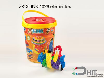 ZK XLINK 1026 elementów  - klocki konstrukcyjne xlink 1026